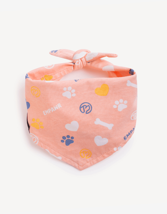 Baby Pink Dog Bandana - Empawr
