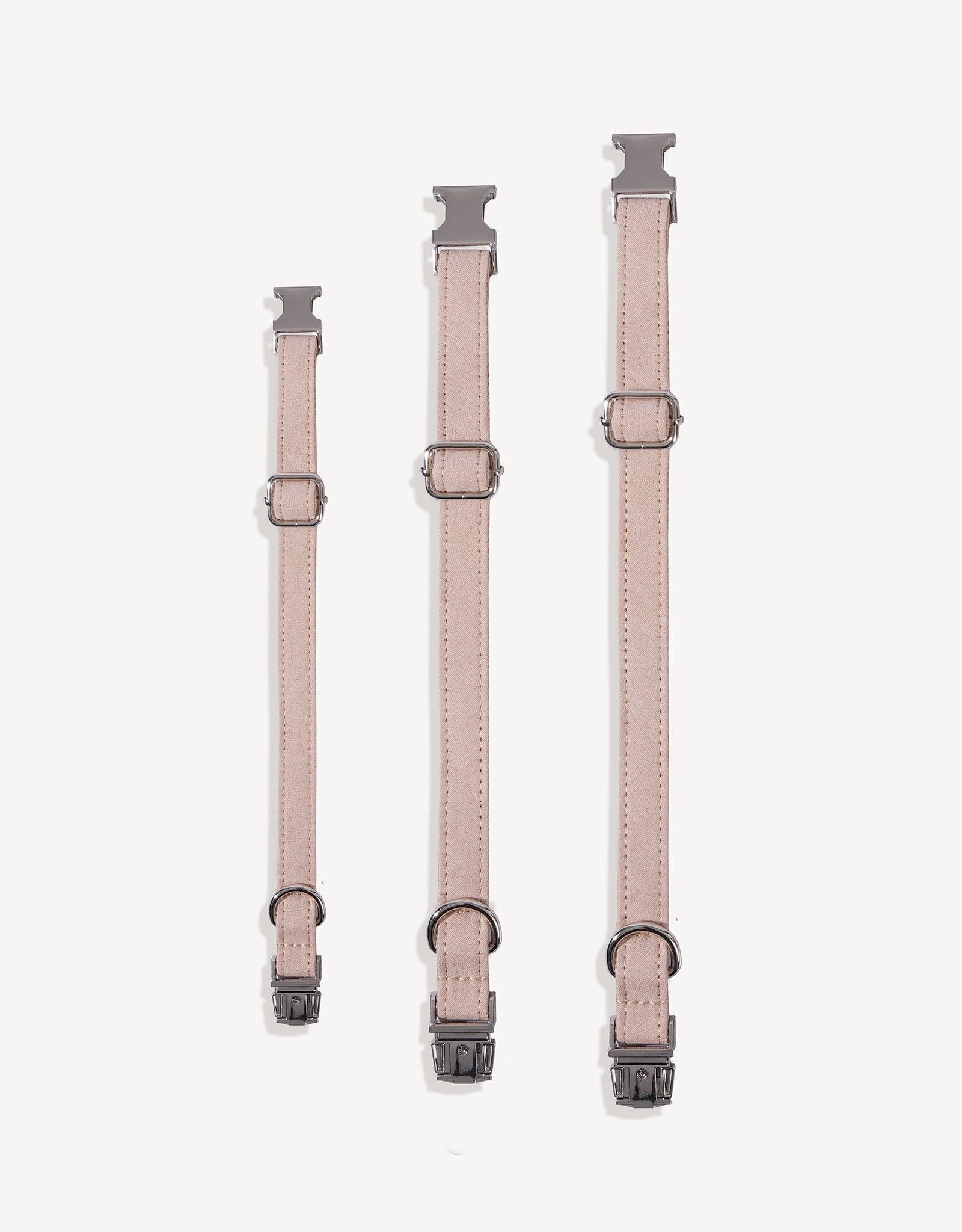 Lilac Purple Plaid Dog Collar - Empawr