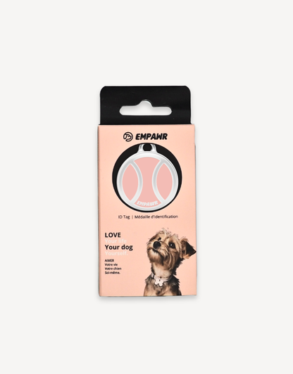 🎾 dog tag - i love balls