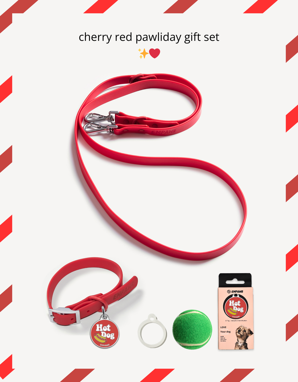 cherry red pawliday gift set✨❤️