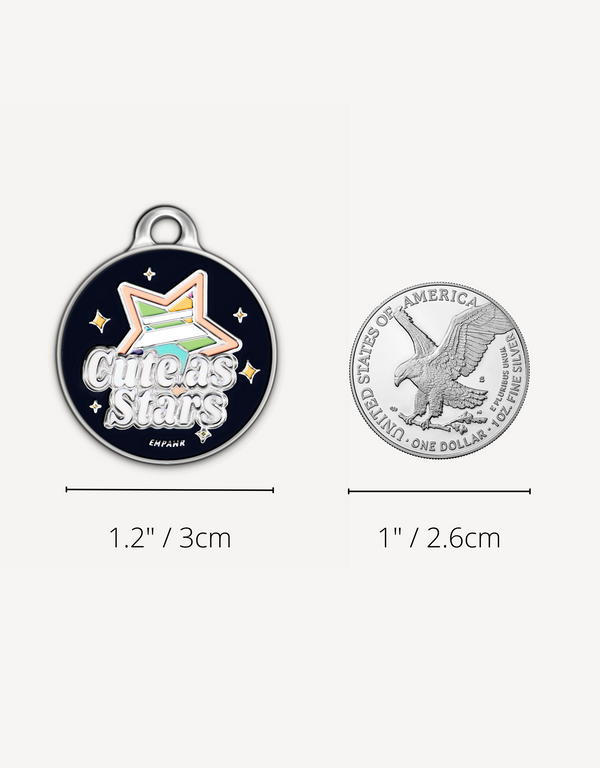 💫 dog tag - cute as stars