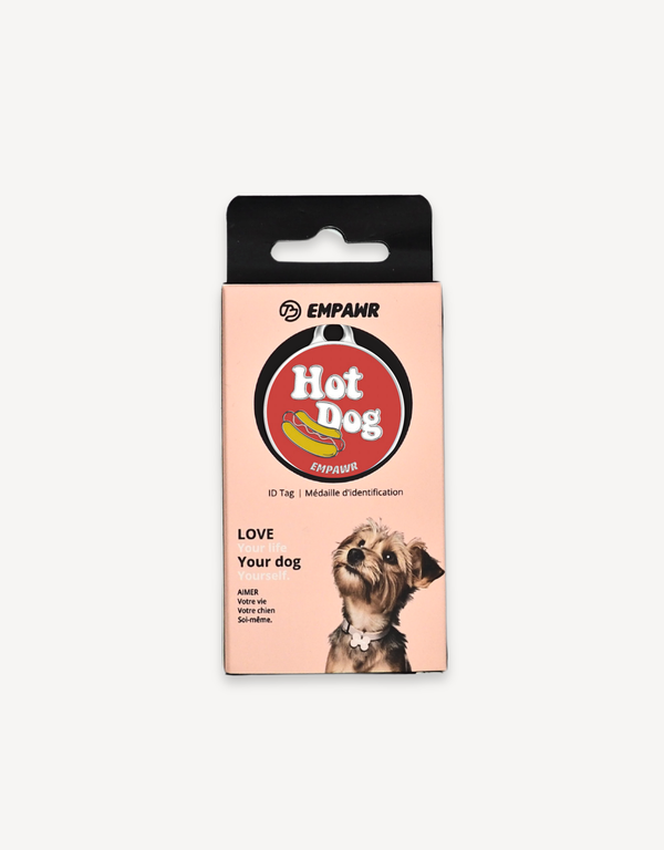🌭 dog tag - hot dog