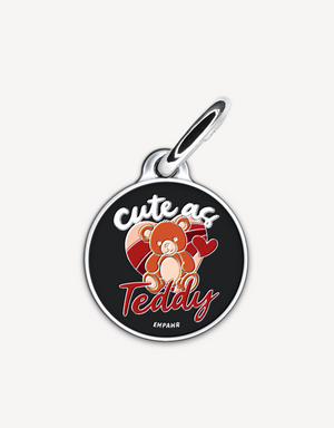 🧸 dog tag - cute as teddy