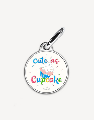 🧁 dog tag - cute as cupcake