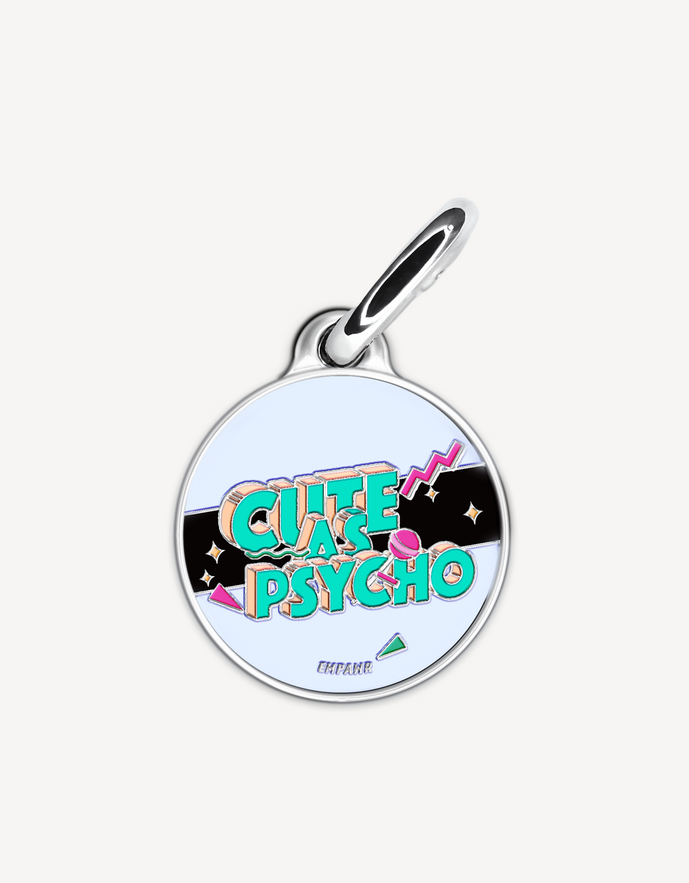🍭 dog tag - cute as psycho