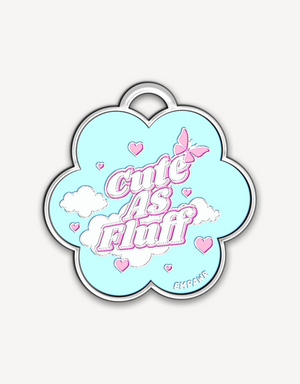 🌸 dog tag - cuteAF flower