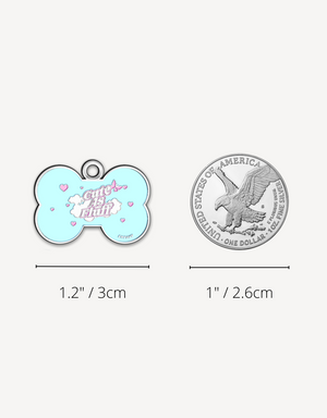 🦴 dog tag - cuteAF bone