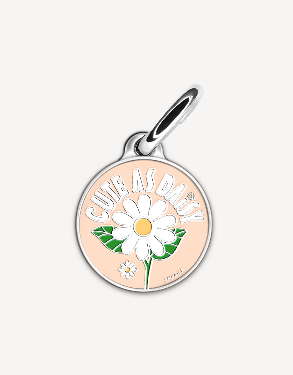 🌼 dog tag - cute as daisy