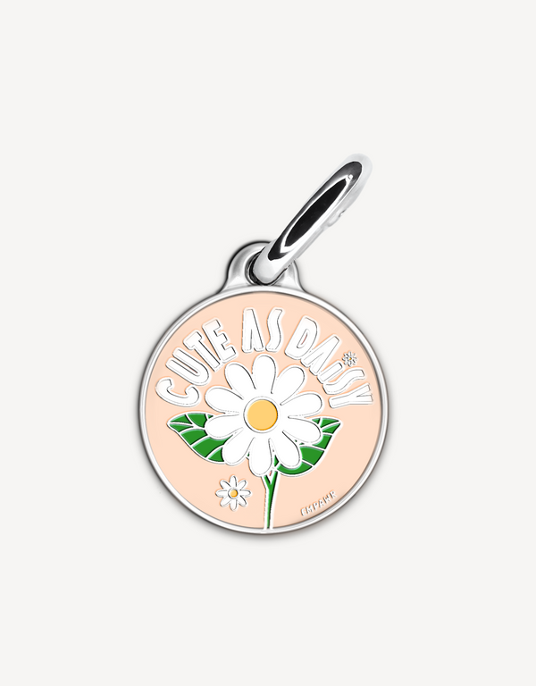 🌼 dog tag - cute as daisy
