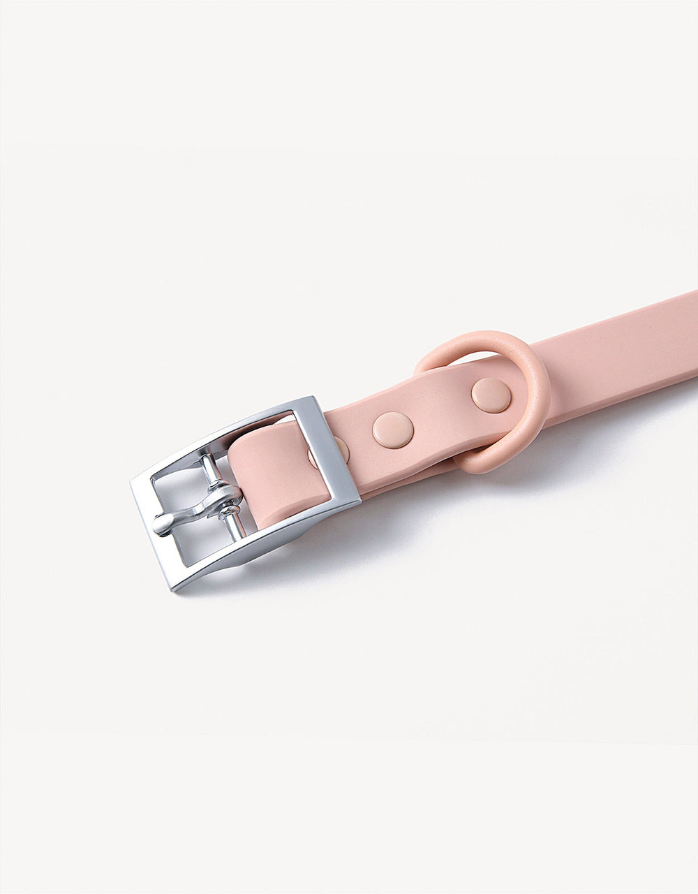 city dog collar - blush