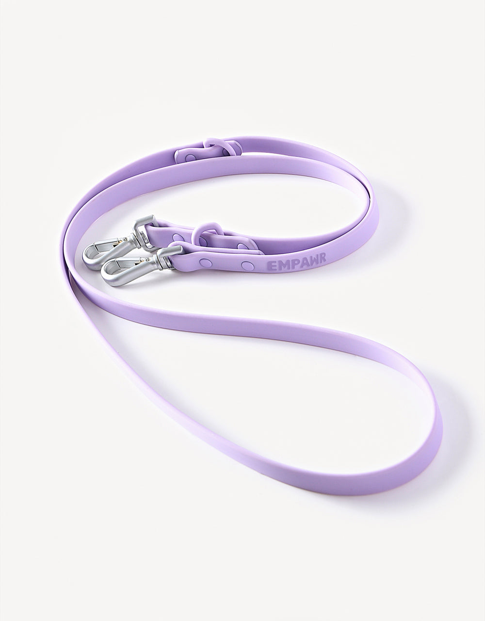 city dog leash - lilac