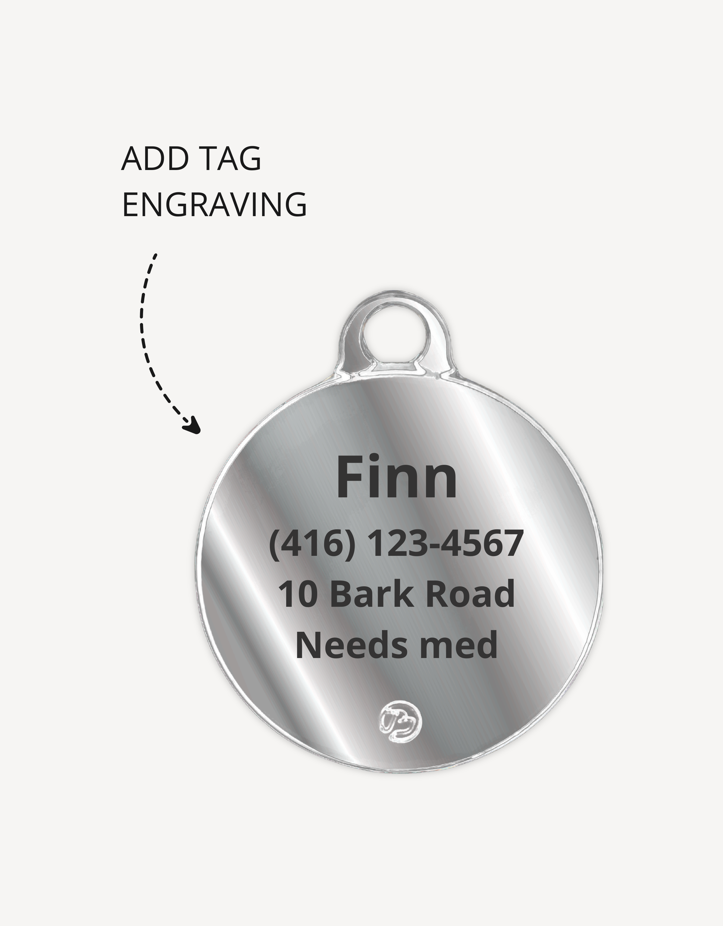 silver 950【1枚組】dog tag handmade silver950 dog tag handmade Solid Sterling Silver Dog Tag Pendant