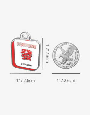 🧧 red fortune kit - ID tag & collar