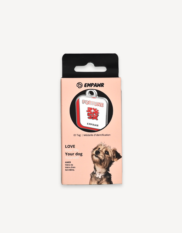 🧧 red fortune kit - ID tag & collar