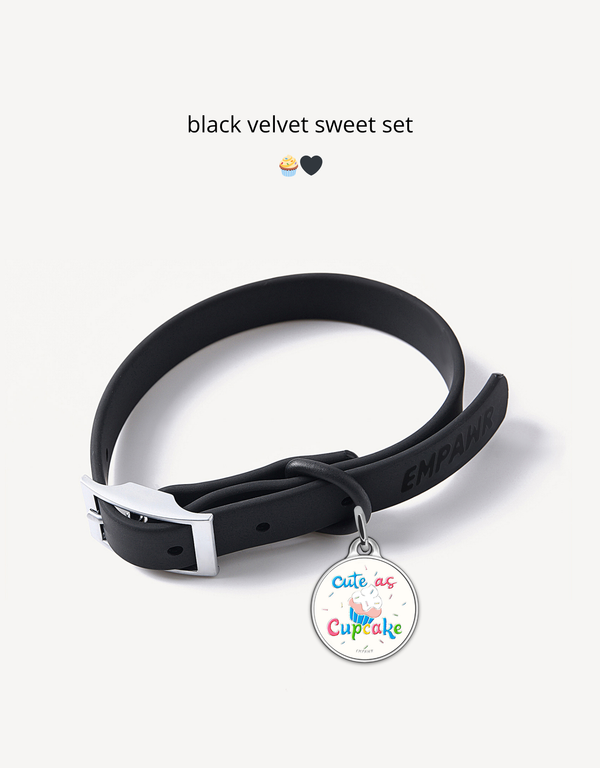 black velvet sweet set 🧁🖤