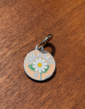 🌼 dog tag - cute as daisy