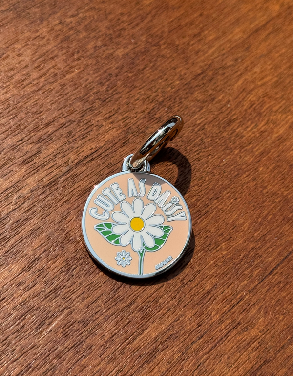 🌼 dog tag - cute as daisy