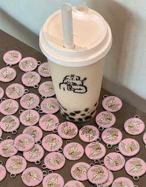 🧋 dog tag - cute as boba