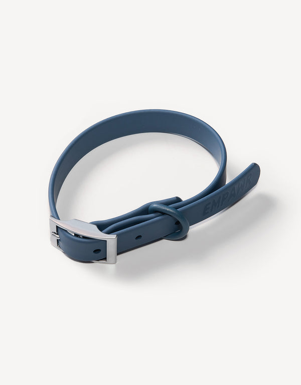 city dog collar - navy