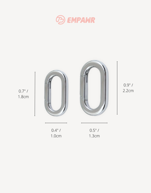 🔗 trigger oval dog tag clip accessory