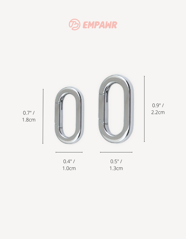 🔗 trigger oval dog tag clip accessory