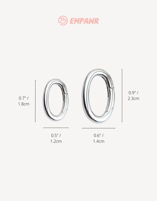 🔗 trigger rounded-oval dog tag clip accessory