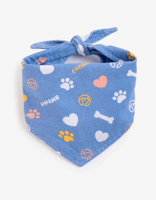Baby Blue Dog Bandana - Empawr