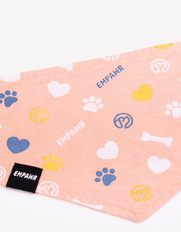 Pink Dog Bandana