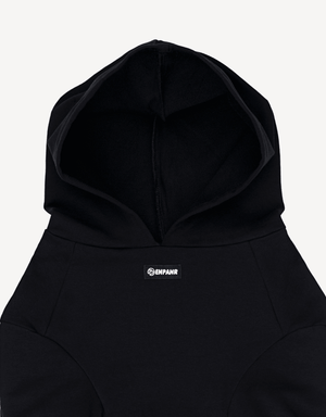 Dog Hoodie Black Cute