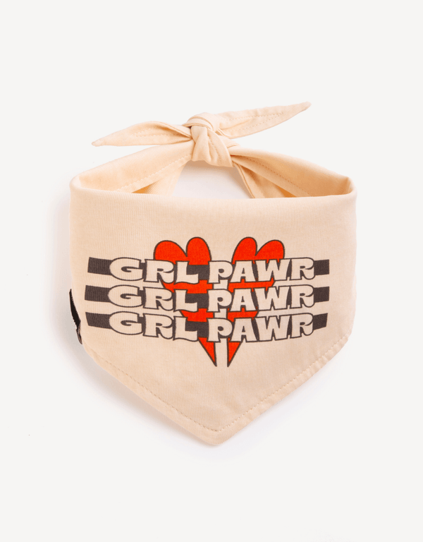 Beige Dog Bandana Cool