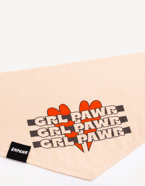 Beige Dog Bandana Cool