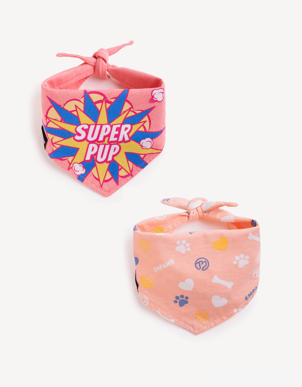 Pink Dog Bandana Set - Empawr