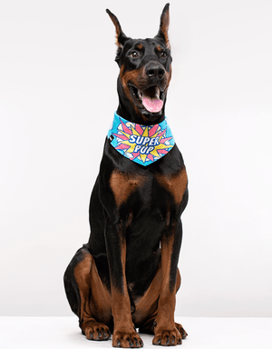 Blue Dog Bandana Cool